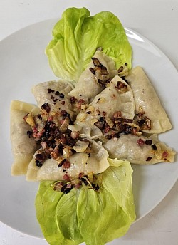 Pierogi - Teigtaschen mit verschiedenen Füllungen